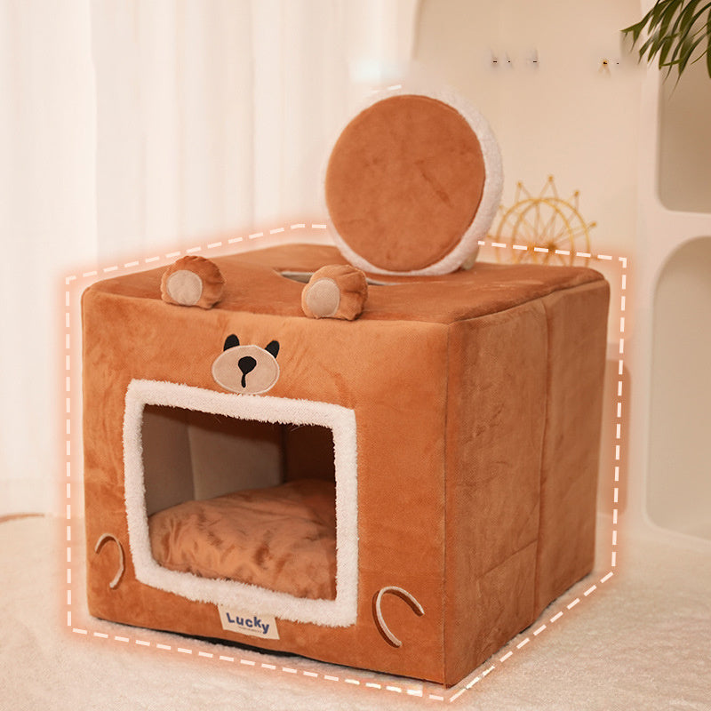 Warm Cat Sleeping Bed